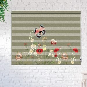 Customized Zebra Floral Design in Narsingi